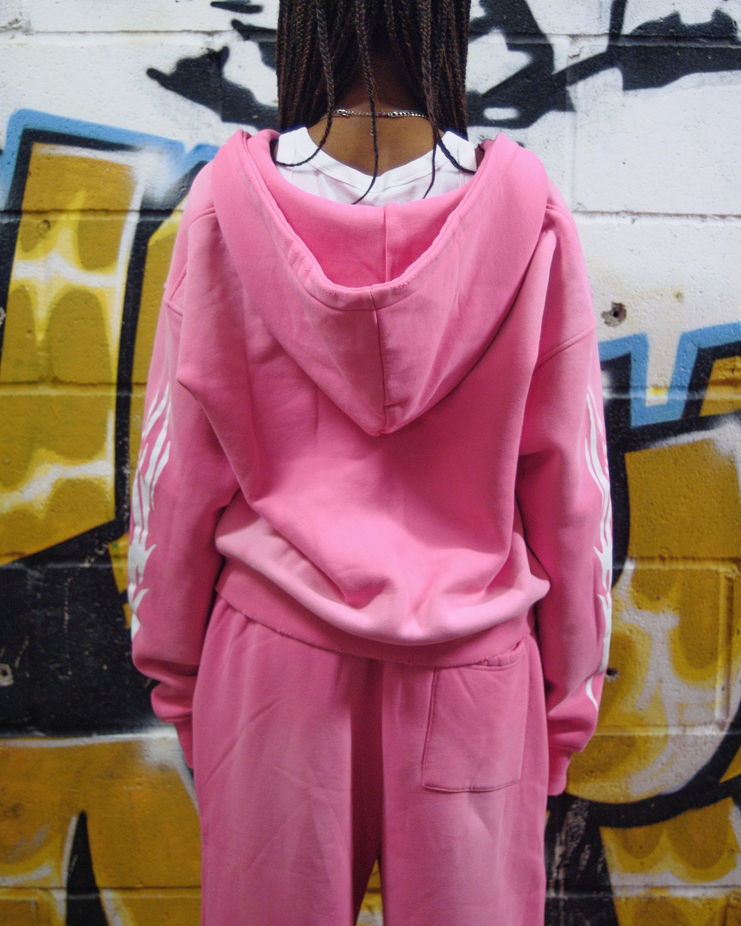 CAMPUS ZIP UP (PINK)
