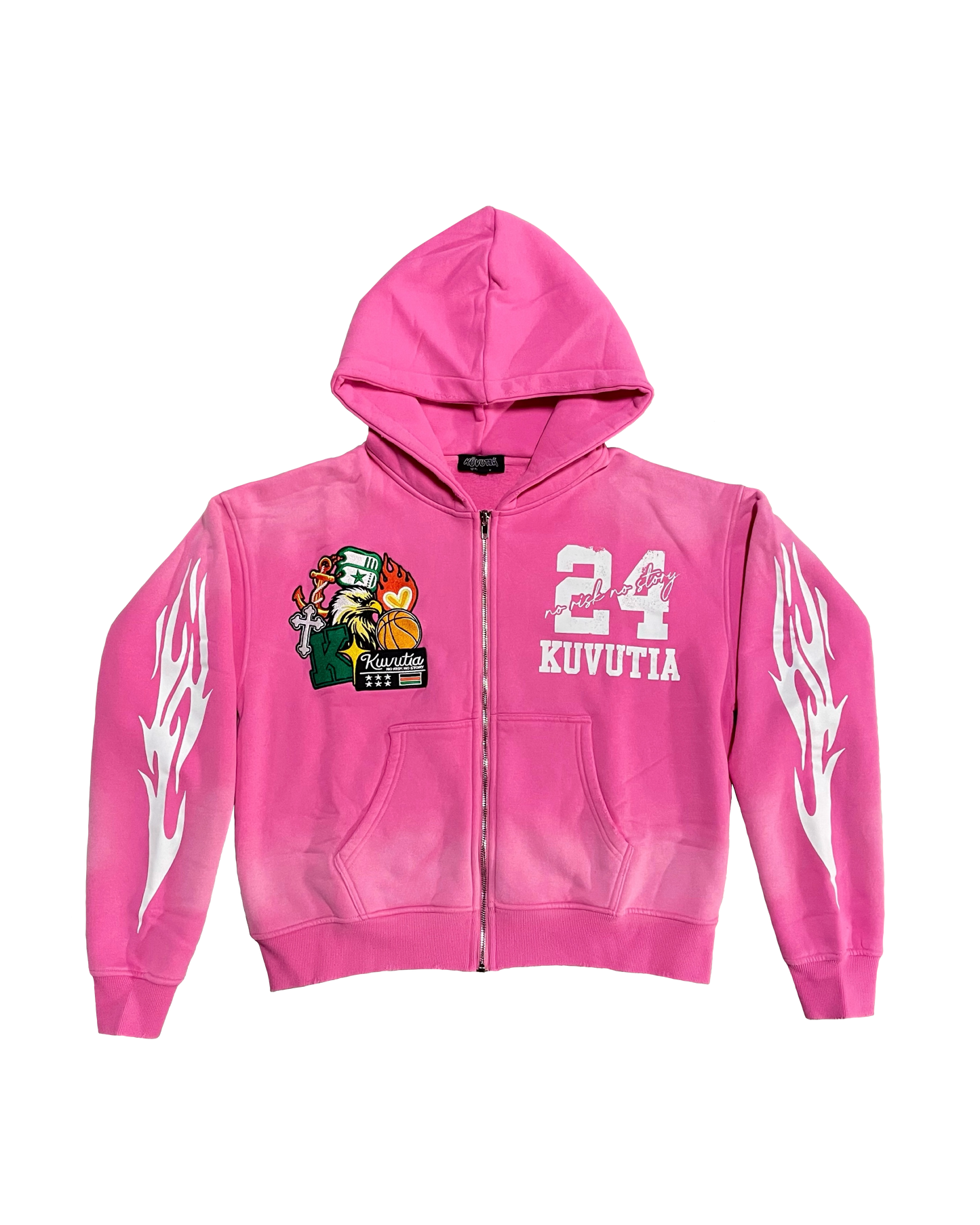 CAMPUS ZIP UP (PINK)