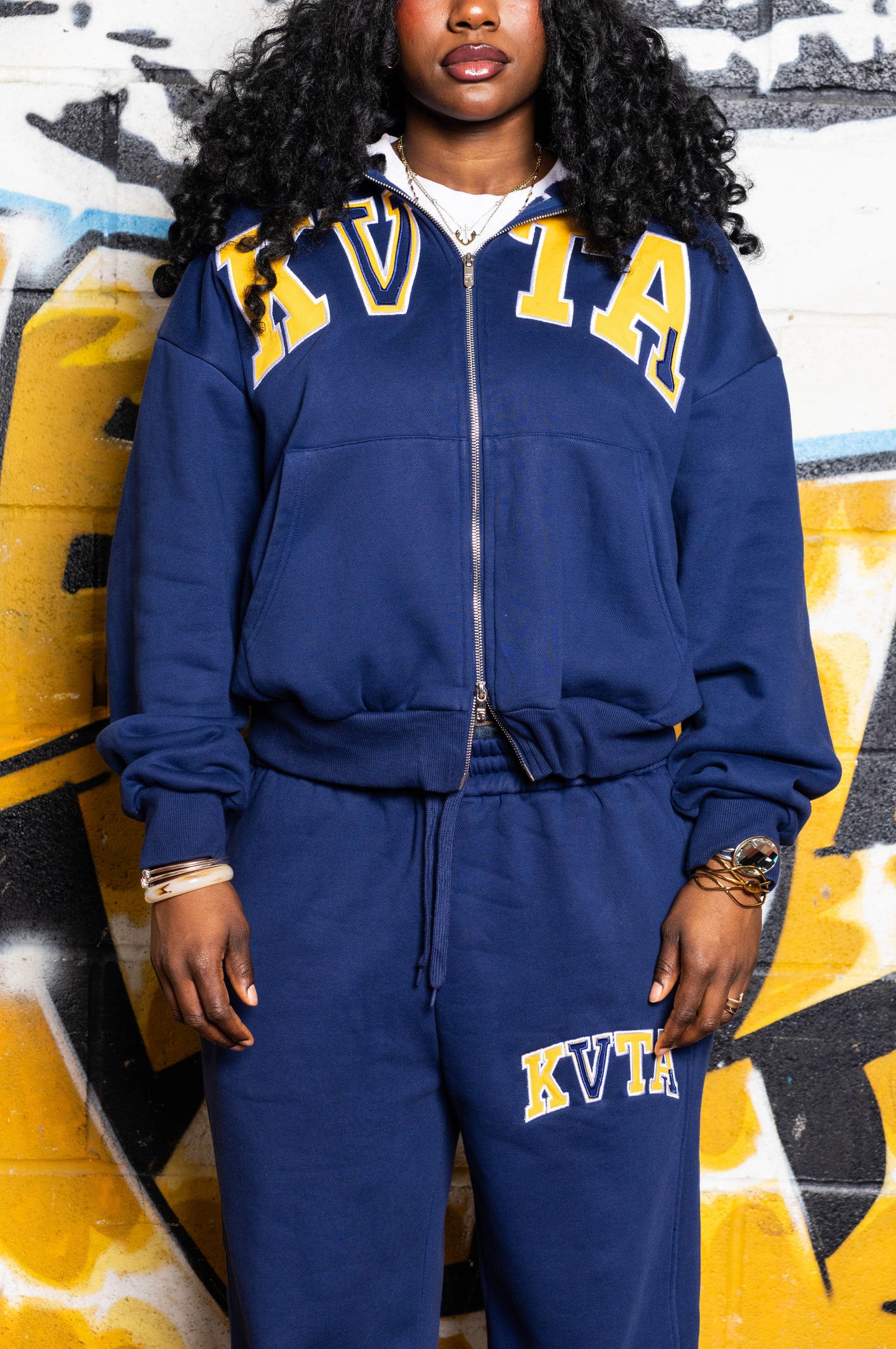SOPHOMORE ZIP UP (BLUEBERRY)
